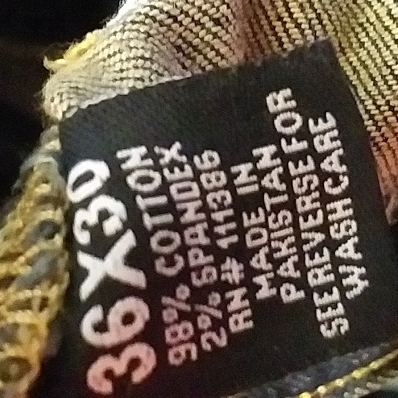 Denim Gold Jeans - Picture 11 of 11